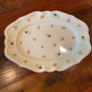 Villeroy & Boch Petite Fleur oval platter